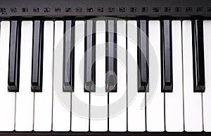 Electronic organ keyboard