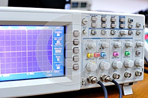 Oscilloscope lcd display