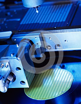 Electronic part production