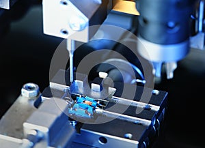 Electronic part production