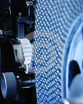 Electronic part production