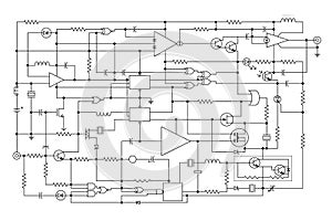 Electronic project photo