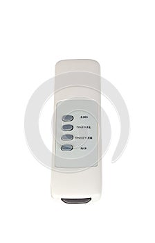 Electronic remote control fan heater and air conditioning