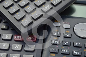 electronic scientific calculators backgrounds