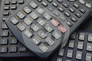 electronic scientific calculators backgrounds