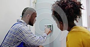 Electronic Security Alarm System Install. Professional Installer