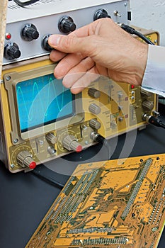 Electronic service lab