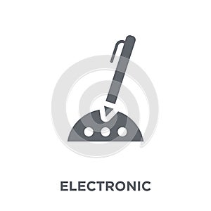 electronic signature icon from Electronic devices collection.