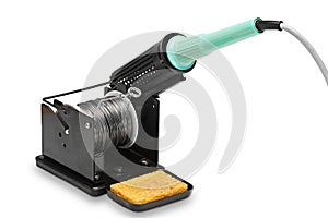 Electronic Soldering Iron and Solder