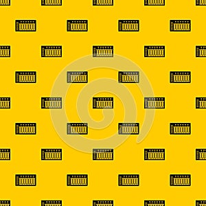 Electronic synth pattern vector