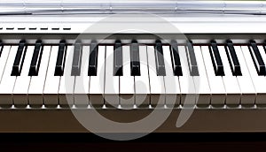 Electronic synthesizer keyboard