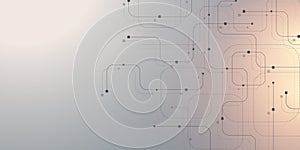 Electronic texture for computer technology. Engineering background concept. Motherboard computer generated abstract