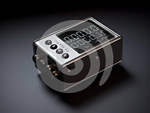 An electronic timer with its large digital display and intuitive interface created with Generative AI