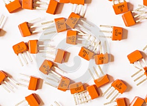 Electronic transistors.
