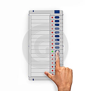 Electronic Voting Machine, EVM Control Unit and VVPAT, ECI Voting Equipments for voting election commission of india, india electi