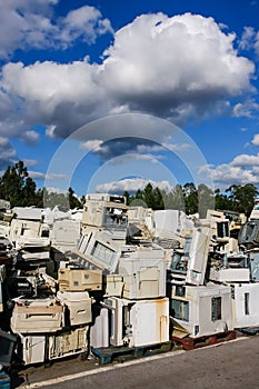 Electronic waste for recycling