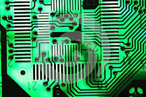 Electronics background chips