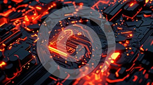 electronics beaming motherboard