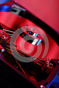 Electronics close up