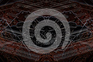 Electronics computer chip background