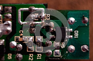 Electronics, electronic parts, smd parts photo