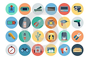 Electronics Flat Icons 4