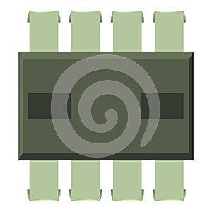 Electronics icon, cartoon style