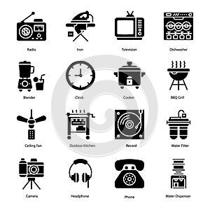 Electronics Icons Set