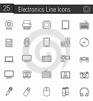 Electronics Icons photo