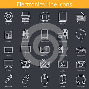 Electronics Icons photo