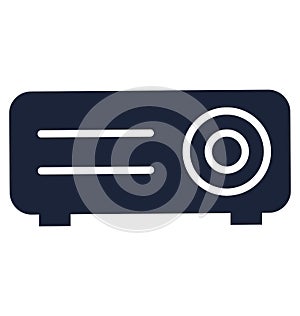 Electronics, Isolated Vector Icon which can easily modify or edit