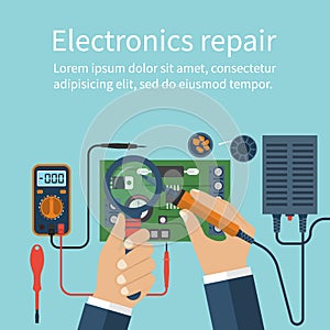 Electronics repair. Tech repairs.