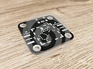 Electronics RF PCB without soldered components