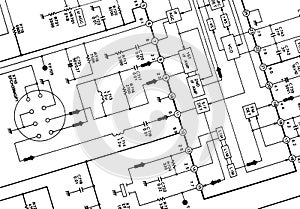 Electronics schematic