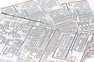 Electronics schematic