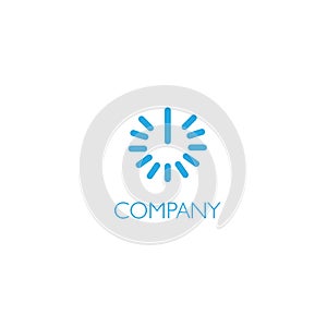 Electronics services or goods company logo