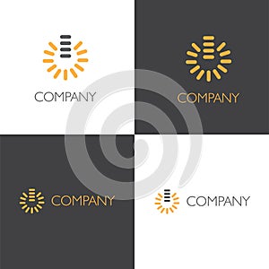 Electronics services or goods company logo