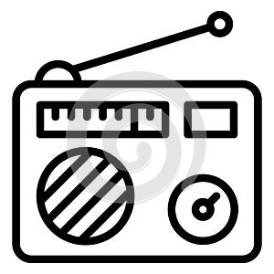 Electronics transmission Isolated Vector Icon fully editable