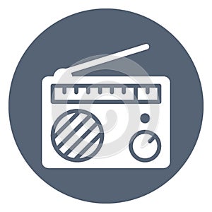 Electronics transmission Isolated Vector Icon fully editable