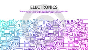 Electronics Web Concept