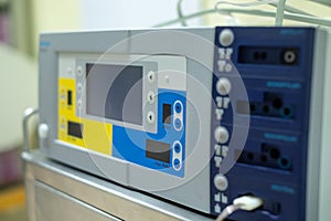 Electrosurgery instrument machine