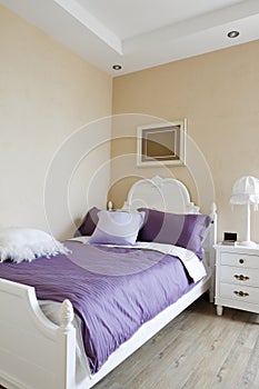 Elegance bedroom interior