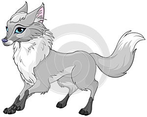 Elegance Grey fox