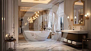 Elegance Unveiled: Luxurious Bathroom Interior Design