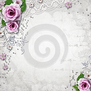 Elegance wedding background