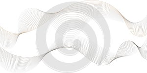 This elegant abstract background features flowing, layered lines creating a dynamic wave pattern