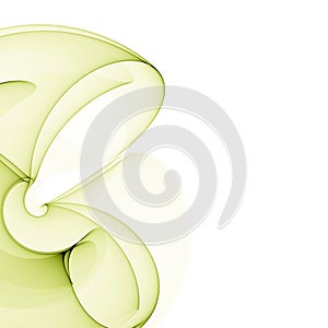 Elegant abstract green background.