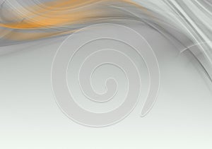 Elegant abstract grey and orange background design