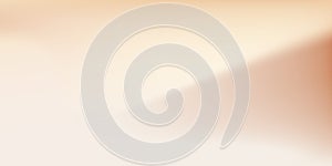 Elegant abstract sublte beige gradient. Ecru and beige colors. Simple soft background. Vector Texture.