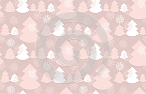 Elegant baige color christmas background.